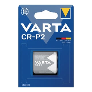 Varta Batterie Prof.Lithium 6 V CRP2 1450 mAh CR-P2 6204 1 St./Bl.