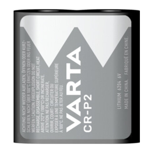 Varta Batterie Prof.Lithium 6 V CRP2 1450 mAh CR-P2 6204 1 St./Bl.