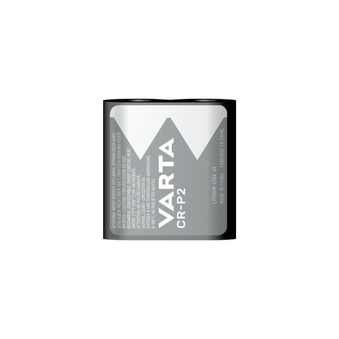 Varta Batterie Prof.Lithium 6 V CRP2 1450 mAh CR-P2 6204 1 St./Bl.