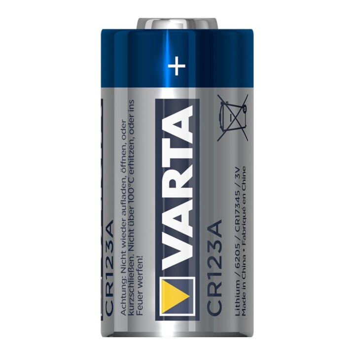 VARTA Batterie Profess. CR123A 2er Blister, 3,0V