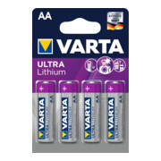 VARTA Batterie Professional Lithium AA Blister a 4 Stück