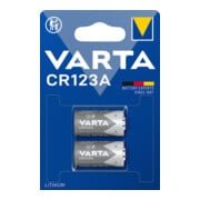 VARTA Batterie Professionnelle CR123A 2 pcs Blister, 3,0 V-5