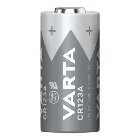 VARTA Batterie Professionnelle CR123A 2 pcs Blister, 3,0 V