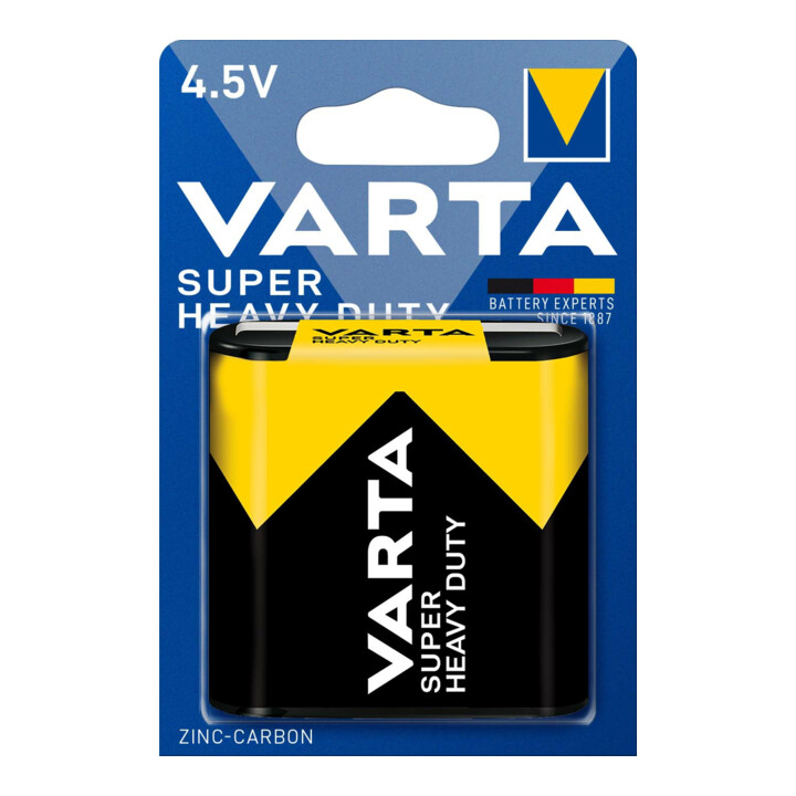 Varta Batterie Superlife 4,5V Normal/3R12, Zinc-Carbone 2012 Bli.1