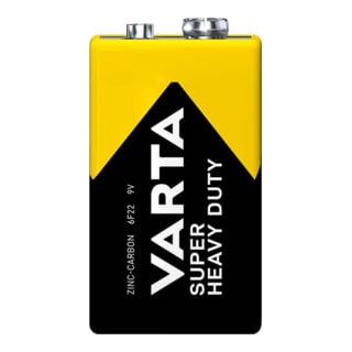 Varta Batterie Superlife E E-Block/6F22, Zinc-Carbone 2022 Fol.1