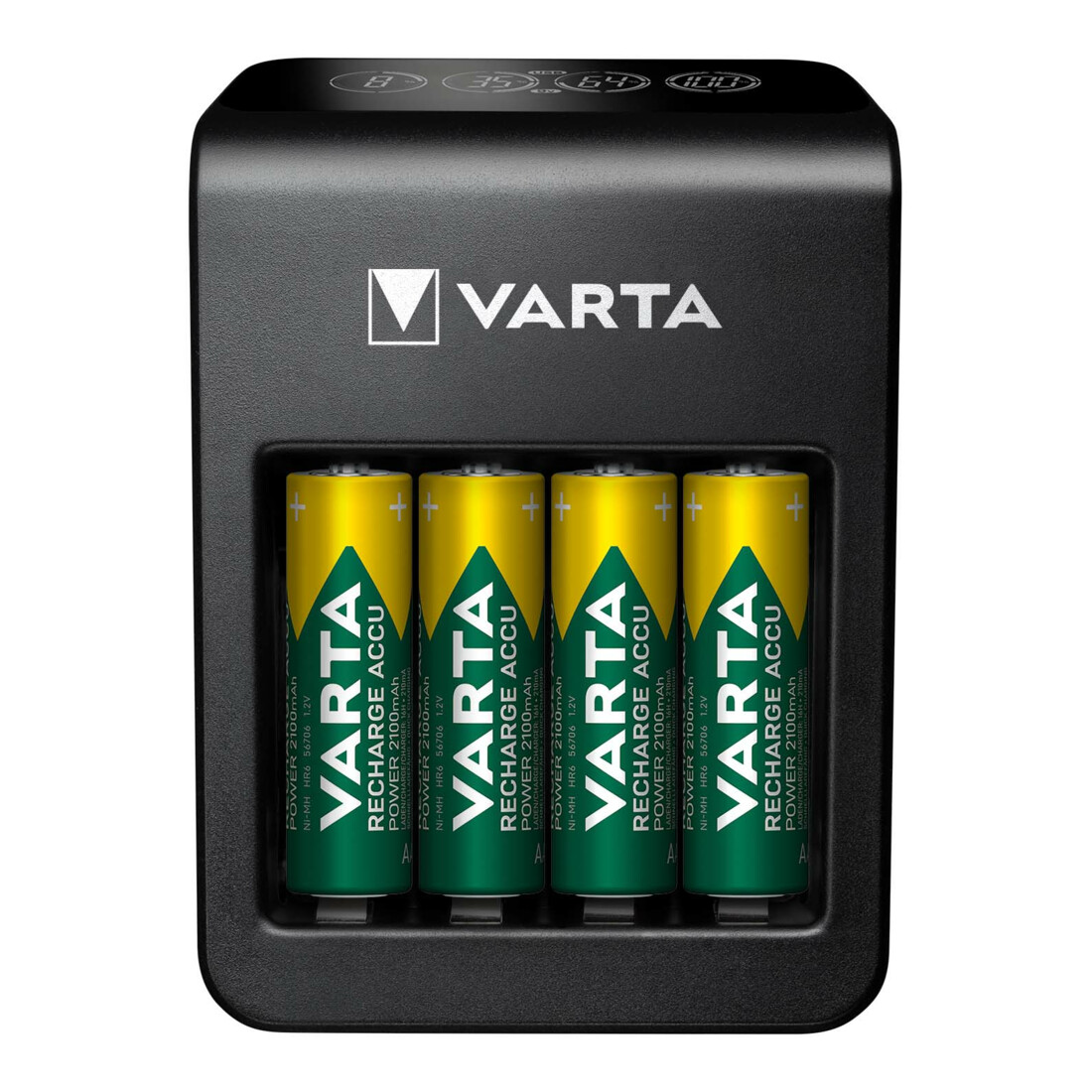 Varta Chargeur secteur LCD + 4xAA 2100mAh 56706 57687101441
