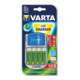 Varta Chargeur Varta LCD avec 4 piles AA+12V+USB 57070(4x5716)