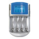 Varta Chargeur Varta LCD avec 4 piles AA+12V+USB 57070(4x5716)