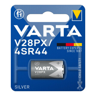Varta Cons.Varta Batterie Electronics 6,2V/145mAh/Silber V 28 PX Bli.1