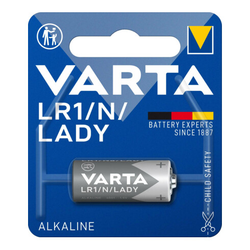 Varta Cons.Varta Batterie Electronics LR1/N/Lady/Al-Mn 4001 Bli.1