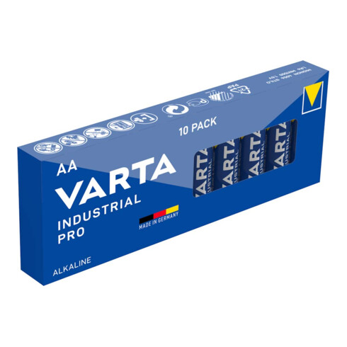 Varta Cons.Varta Batterie Industrial AA Mignon, LR6, Al-Mn 4006 Ind. Stk.1