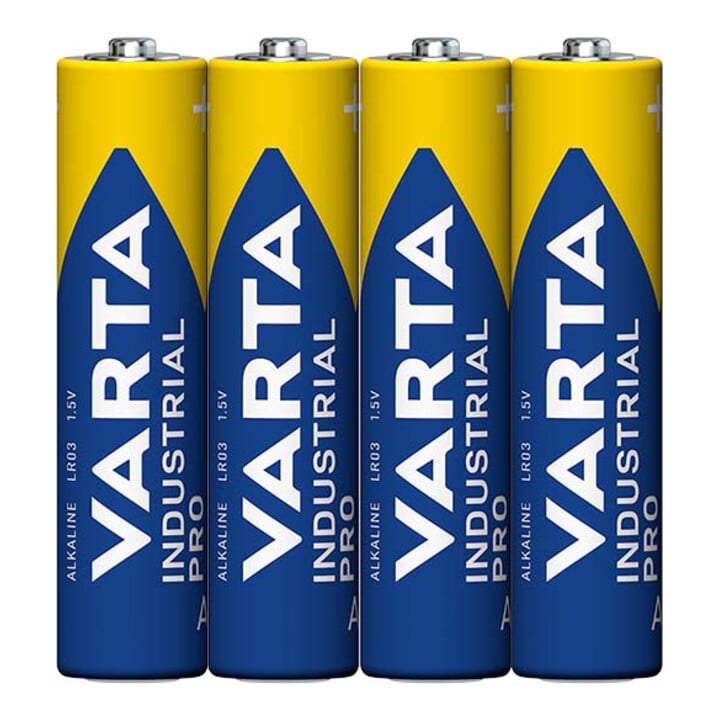 Varta Cons.Varta Batterie Industrial AAA Micro, R3, Al-Mn 4003 Ind. Fol.4