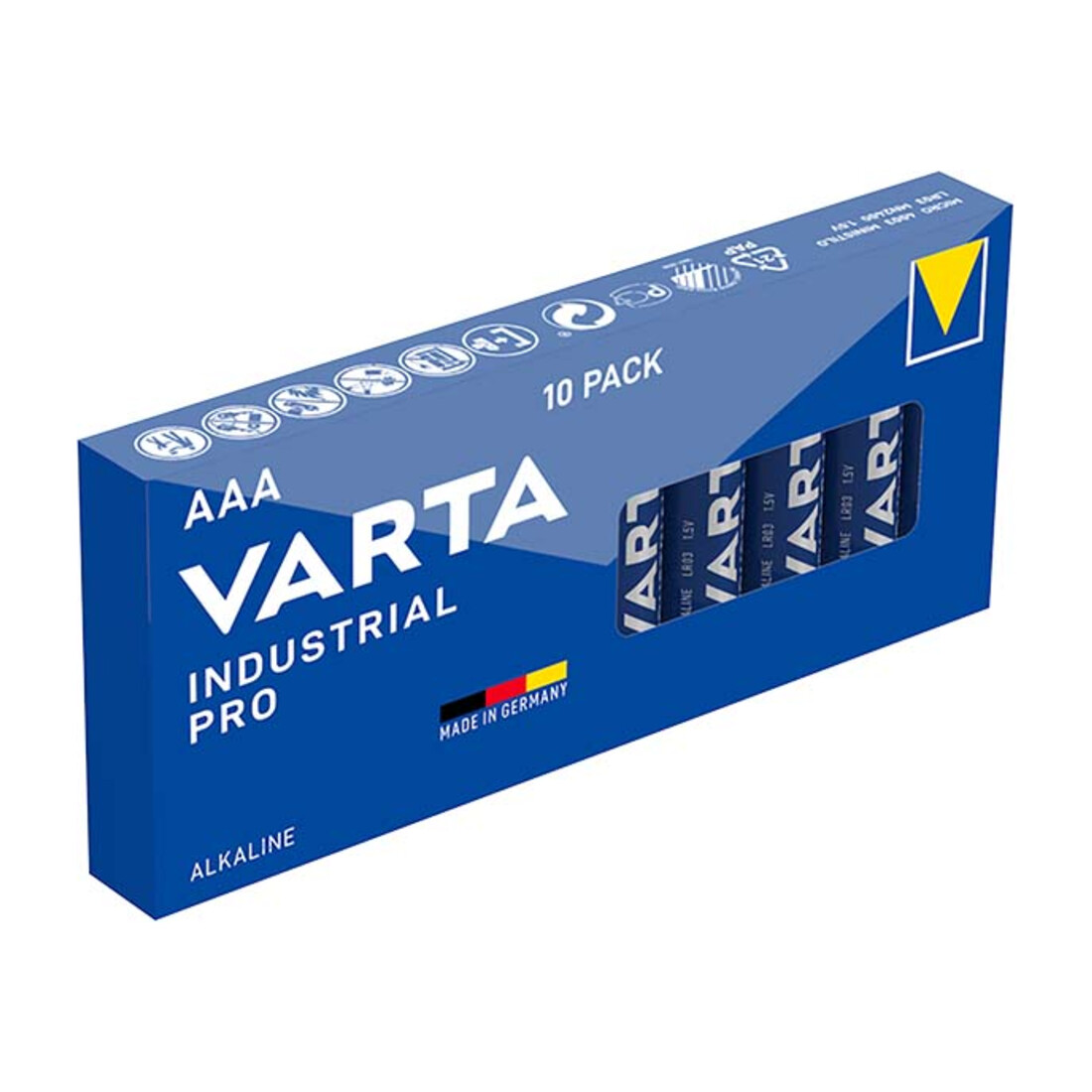 Varta Cons.Varta Batterie Industrial AAA Micro, R3, Al-Mn 4003 Ind. Stk.1
