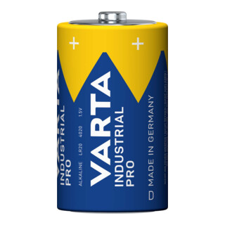 Varta Cons.Varta Batterie Industrial D Mono, R20, Al-Mn 4020 Ind. Stk.1