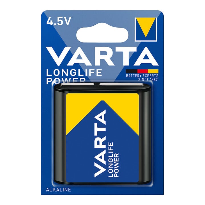 Varta Cons.Varta Batterie Longl.MaxPow. 4,5 Normal, 3LR12,Al-Mn 4912 Bli.1