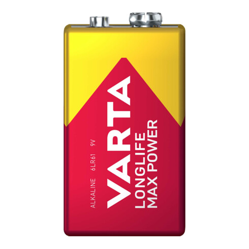 Varta Cons.Varta Batterie Longl.MaxPow. E E-Block, 6LR61,Al-Mn 4722 Bli.1