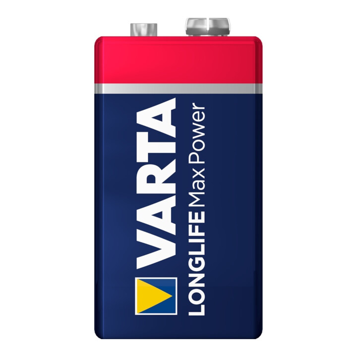 Varta Cons.Varta Batterie Longl.MaxPow. E E-Block, 6LR61,Al-Mn 4722 Bli.1