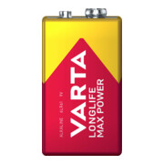 Varta Cons.Varta Batterie Longl.MaxPow. E E-Block, 6LR61,Al-Mn 4722 Bli.1-4