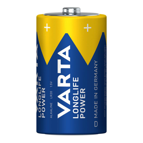 Varta Cons.Varta Batterie Longl.Power D Mono, R20, Al-Mn 4920 Stk.1