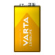 Varta Cons.Varta Batterie Longlife E E-Block, 6LR61,Al-Mn 4122 Bli.1-3