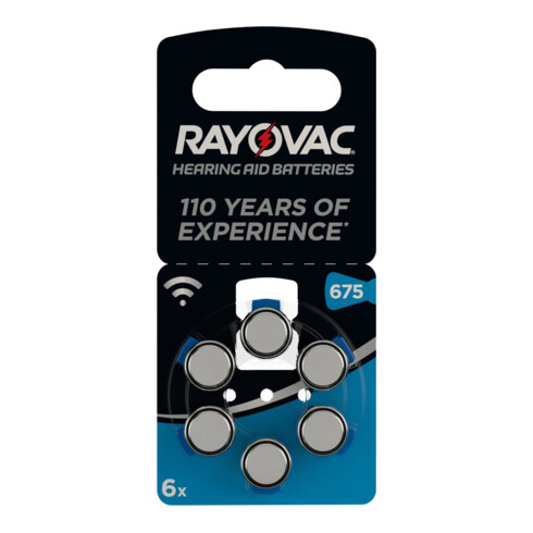 Varta Cons.Varta Hörgerätebatterie PR44 Rayovac 675 Bli.6