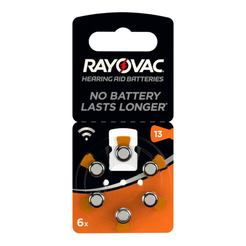 Varta Cons.Varta Hörgerätebatterie PR48 Rayovac 13 Bli.6
