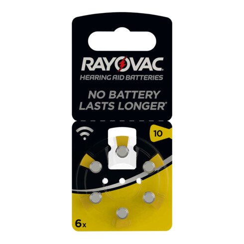 Varta Cons.Varta Hörgerätebatterie PR70 Rayovac 10 Bli.6