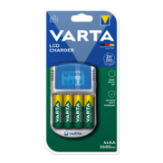 Varta Cons.Varta Ladegerät LCD Charger inkl.4AA+12V+USB 57070(4x5716)