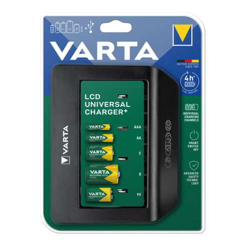 Varta Cons.Varta LCD Universal Charger+ 57688101401