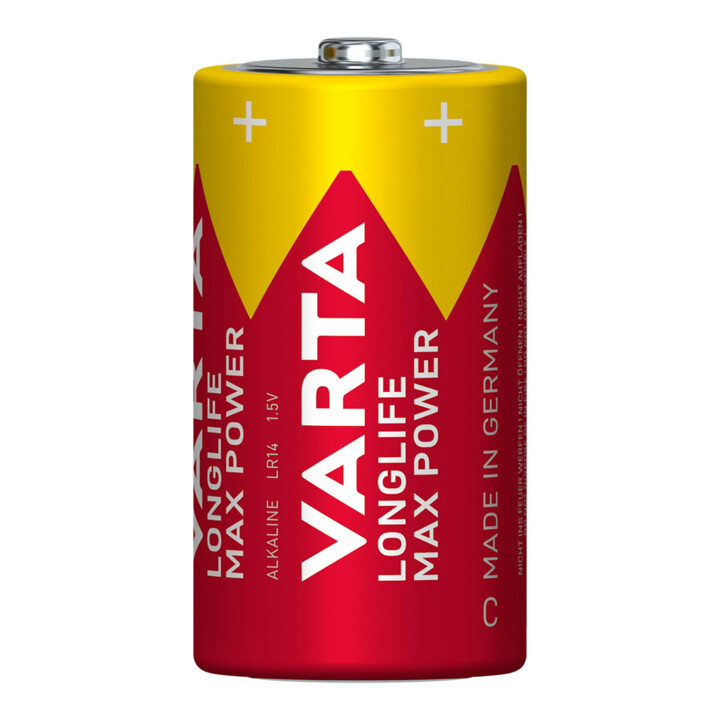 Varta Cons.Varta Longlife Max Power Baby 1,5/Al-Mn 4714 Blister 2