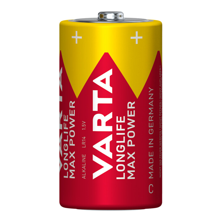 Varta Cons.Varta Longlife Max Power Baby 1,5/Al-Mn 4714 Blister 2