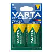 Varta Cons.Varta Recharge Accu Power D 1, 2V/3000mAh/NiMH 56720 Bli.2