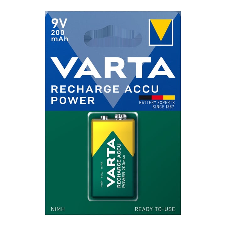 Varta Cons.Varta Recharge Accu Power E 8,4V/200mAh/Ni-MH 56722 Bli.1
