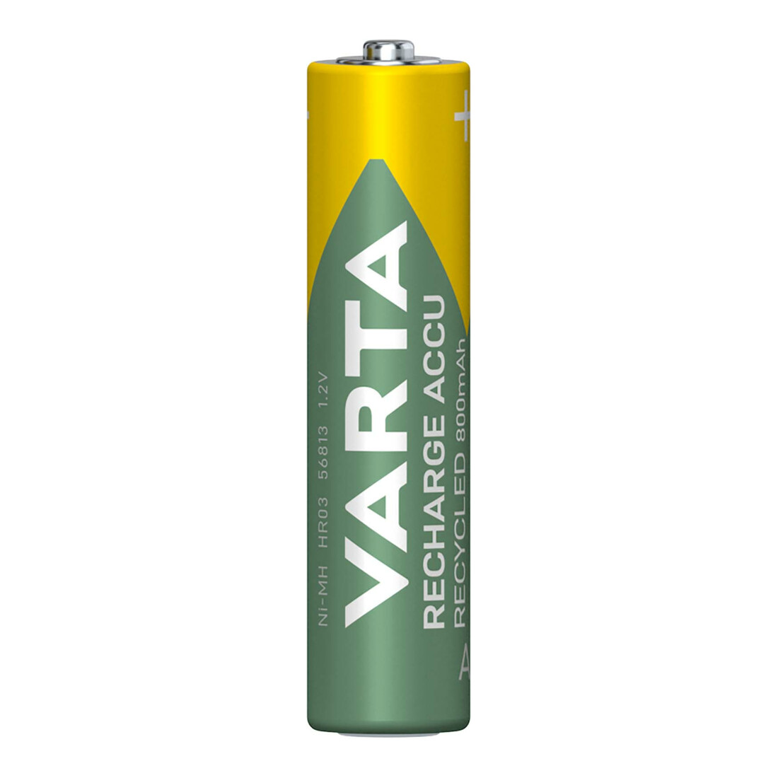 Varta Cons.Varta Recharge Accu Recycled AAA 1,2V/800mAh/NiMH 56813 Bli.2