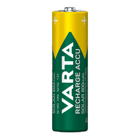 Varta Cons.Varta Recharge Accu Solar AA 1,2V/800mAh/NiMH 56736 Bli.2