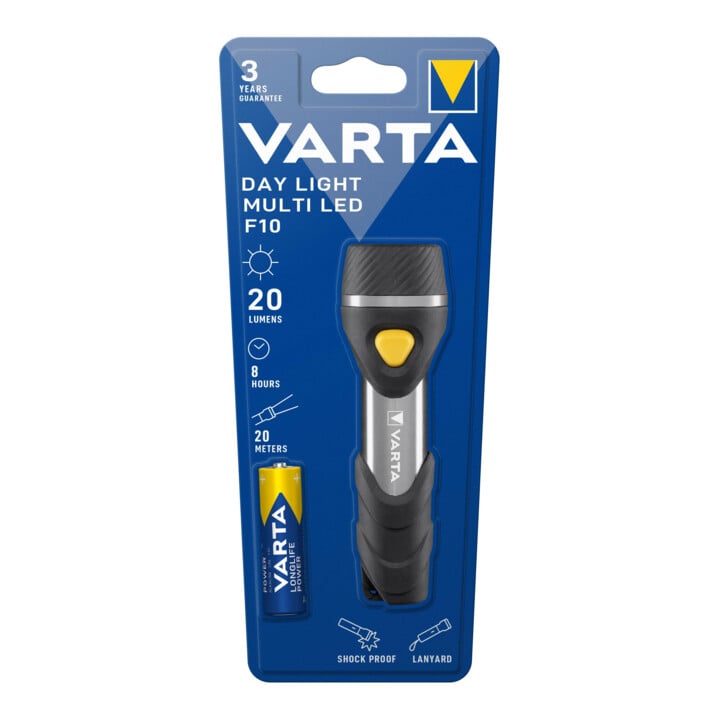 Varta Cons.Varta Taschenlampe Day Light Multi LED F10 16631