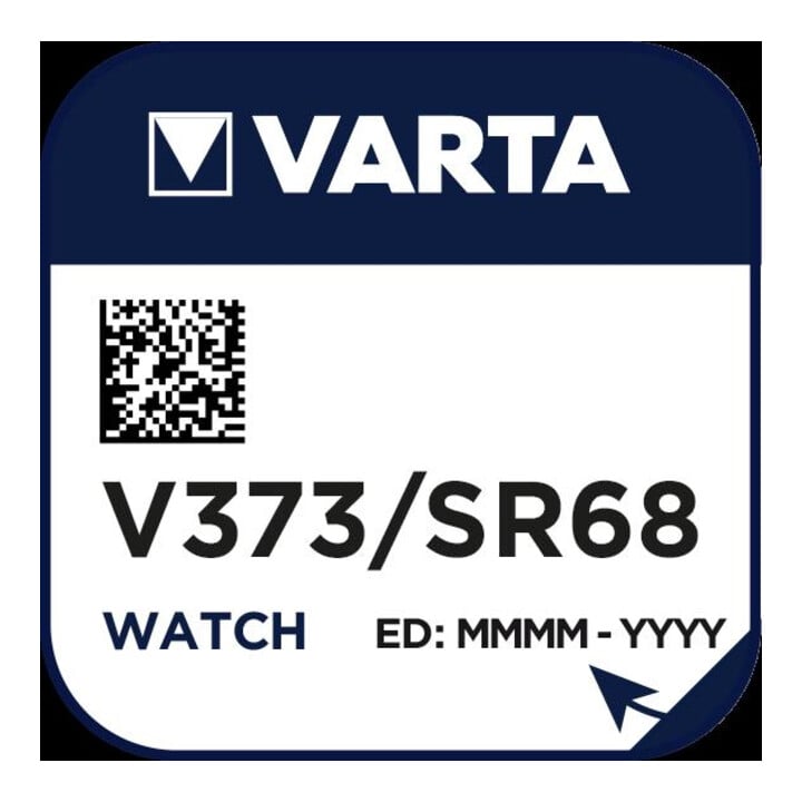 Varta Cons.Varta Uhren-Batterie 1,55V/28mAh/Silber V 373 Stk.1