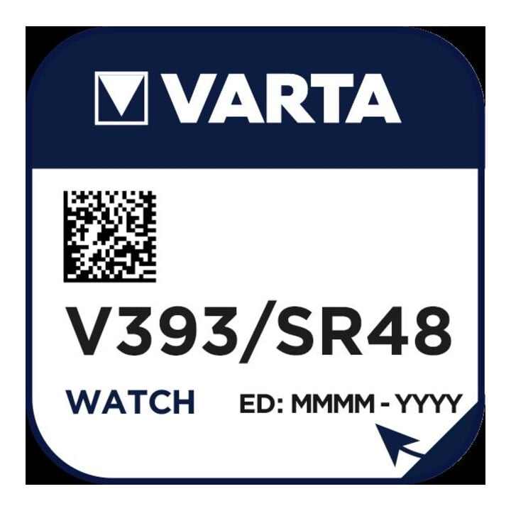 Varta Cons.Varta Uhren-Batterie 1,55V/77mAh/Silber V 393 Stk.1