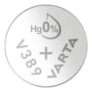 Varta Cons.Varta Uhren-Batterie 1,55V/81mAh/Silber V 389 Stk.1