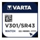Varta Cons.Varta Uhren-Batterie 1,55V/82mAh/Silber V 301 Stk.1
