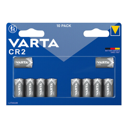 VARTA ELECTRONICS CR2 B Blister de 10 pièces
