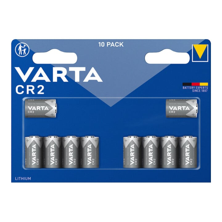 VARTA ELECTRONICS CR2 B Blister de 10 pièces