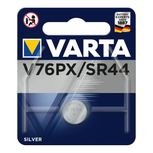 Varta Knopfzelle Professional Electronics 1,5 V 145 mAh SR44 11,6x5,4mm