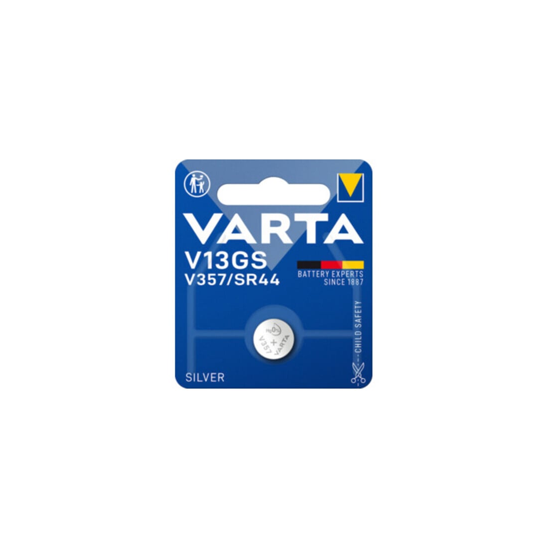 Varta Knopfzelle Professional Electronics 1,55 V 155 mAh SR44 11,6x5,4mm