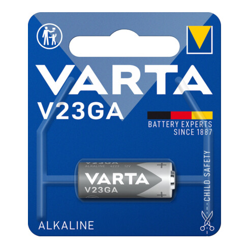 Varta Knopfzelle Professional Electronics 12 V 52 mAh V23GA 10,3x28,5mm