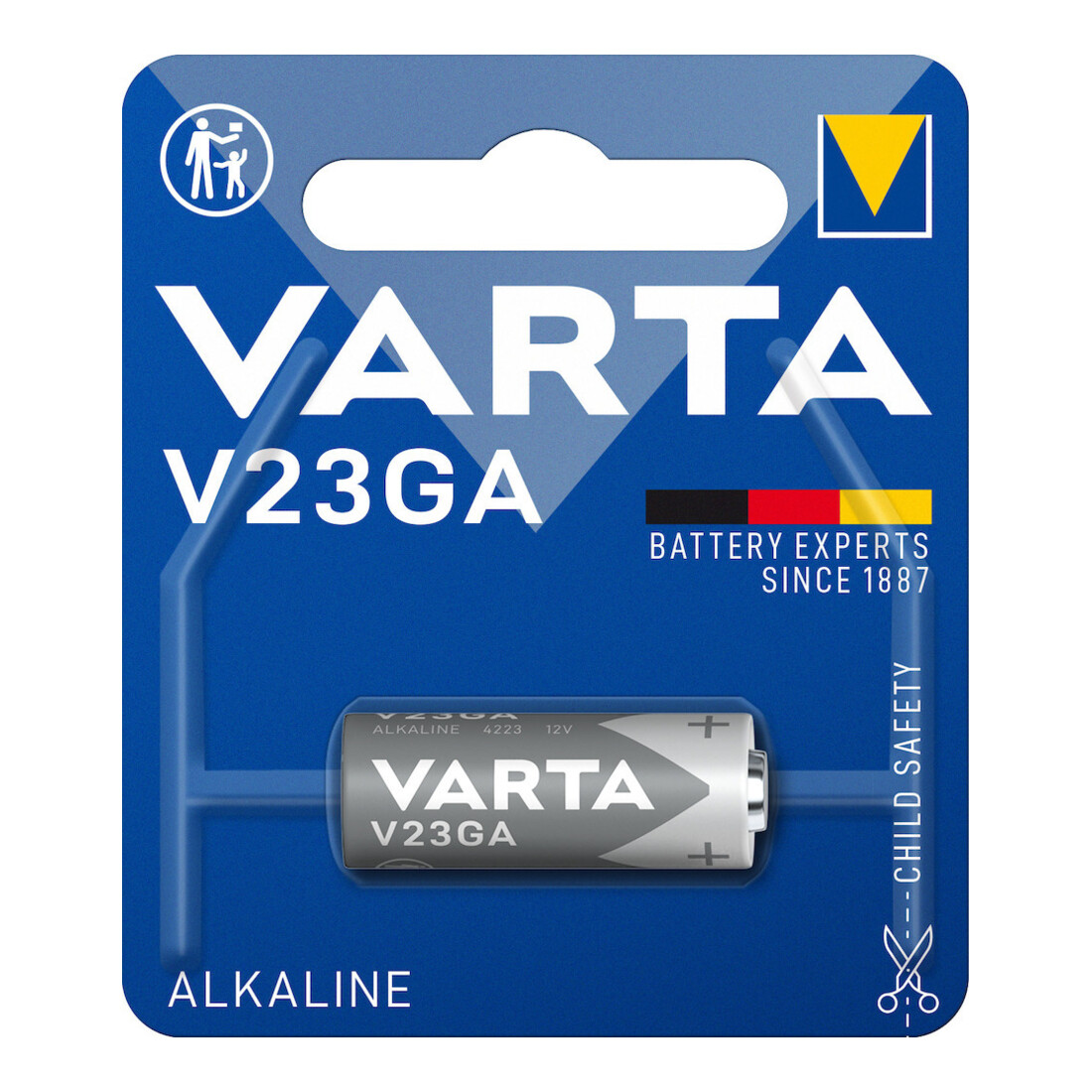 Varta Knopfzelle Professional Electronics 12 V 52 mAh V23GA 10,3x28,5mm