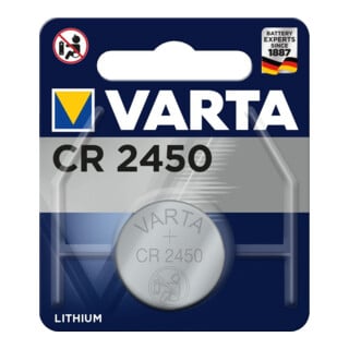 Varta Knopfzelle Professional Electronics 3 V 560 mAh CR2450 24,5x5,0mm