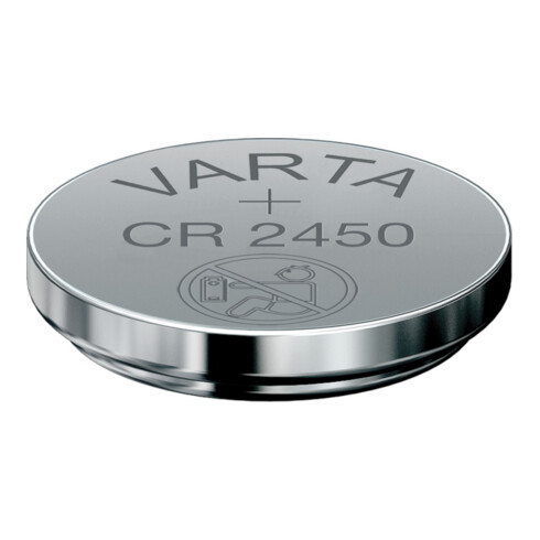 Varta Knopfzelle Professional Electronics 3 V 560 mAh CR2450 24,5x5,0mm