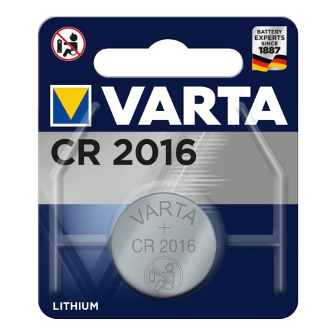 Varta Knopfzelle Professional Electronics 3 V 90 mAh CR2016 20,0x1,6mm