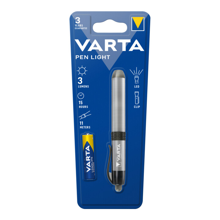 Varta Lampe de poche Pen Light incl. 1 pile AAA 16611